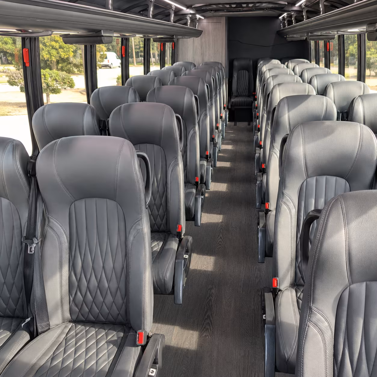 san clemente employee transportation onboard seating