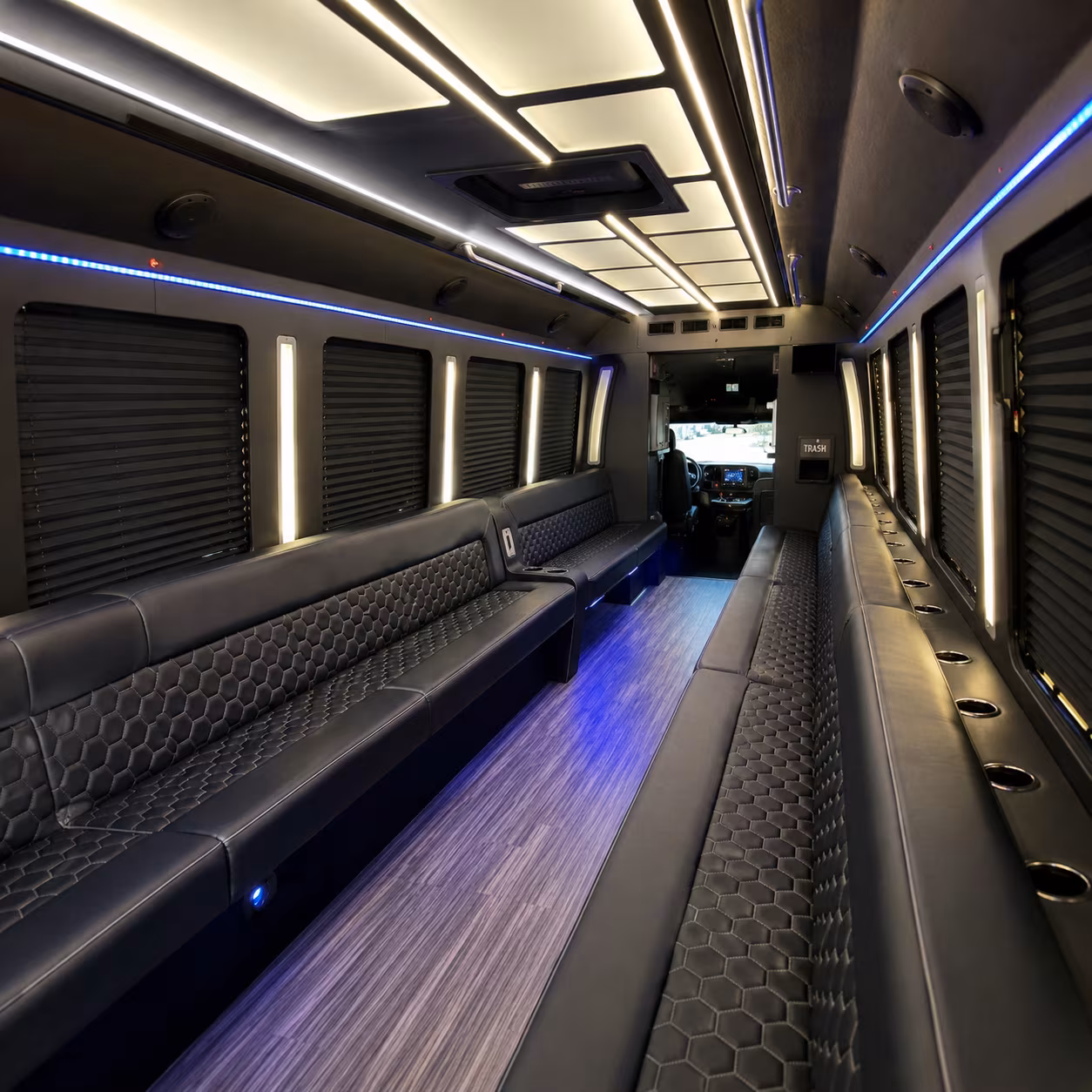 san clemente party bus rentals inside